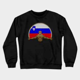 Cheetah Slovenia Crewneck Sweatshirt